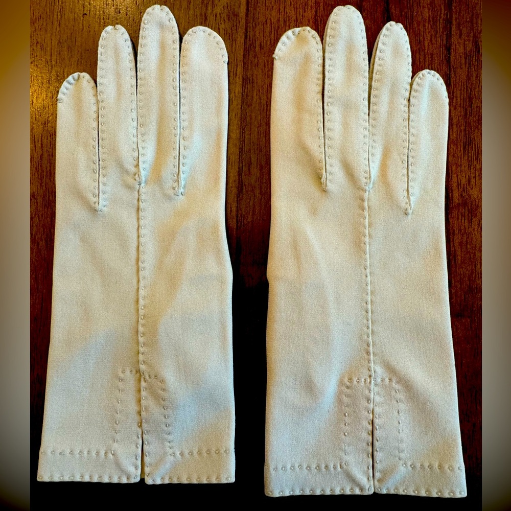 Vintage Dior Leather Gloves